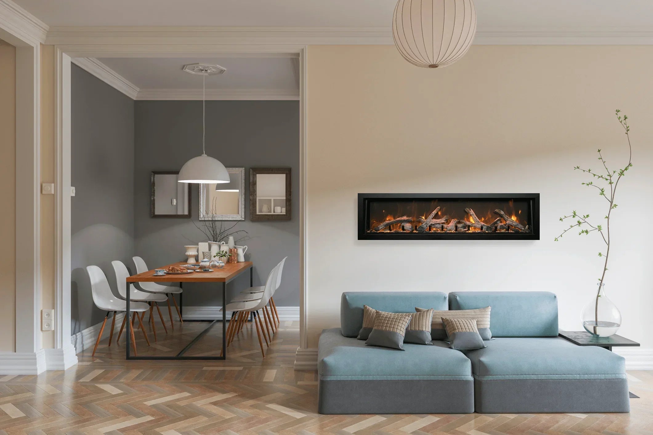 Remii DEEP Electric Fireplace - Green Vista Living