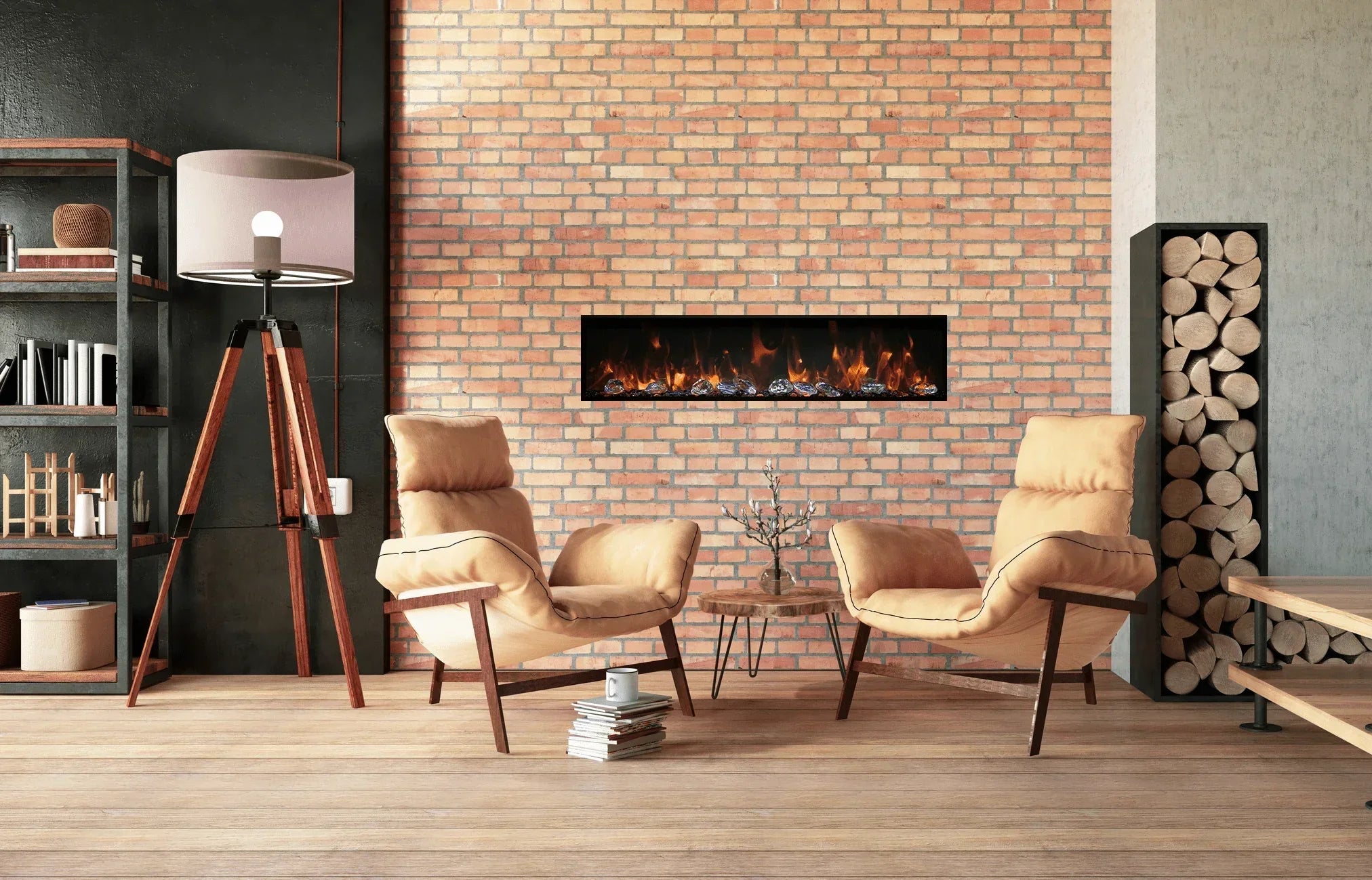 Remii DEEP Electric Fireplace - Green Vista Living