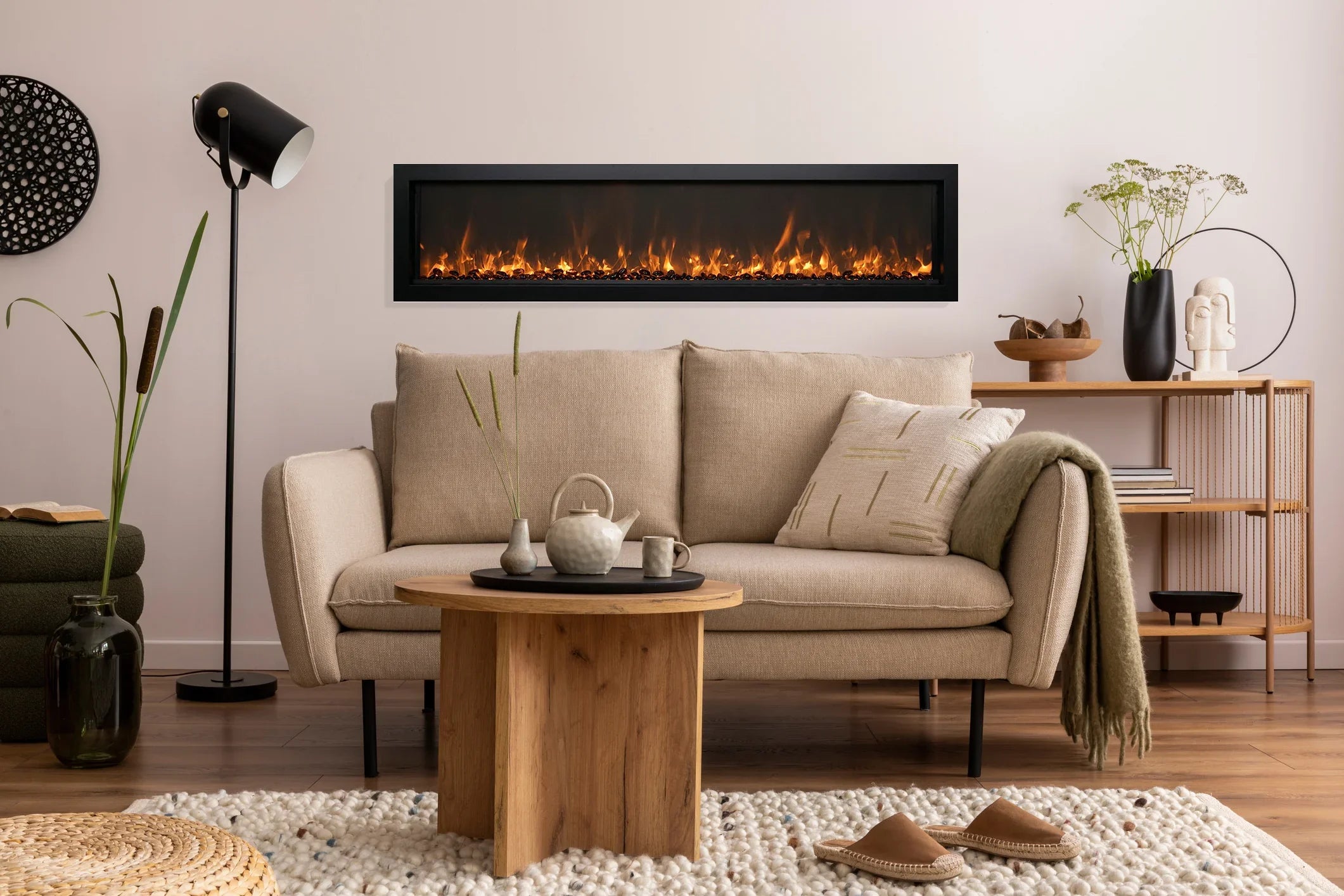 Remii Extra Slim Electric Fireplace - Green Vista Living
