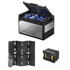BougeRV Rocky Solar Battery Portable Fridge Kit - Green Vista Living