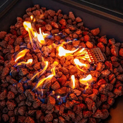 Elementi Rocky Fire Table With Propane Tank Drawer OFG310 - Green Vista Living