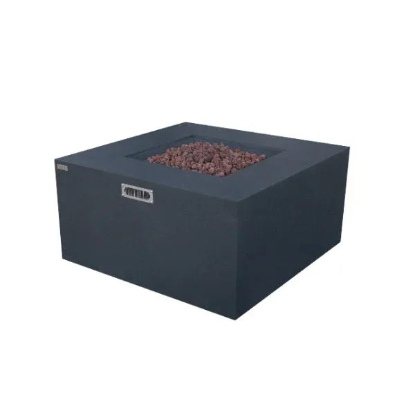 Elementi Rocky Fire Table With Propane Tank Drawer OFG310 - Green Vista Living