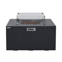 Elementi Rocky Fire Table With Propane Tank Drawer OFG310 - Green Vista Living