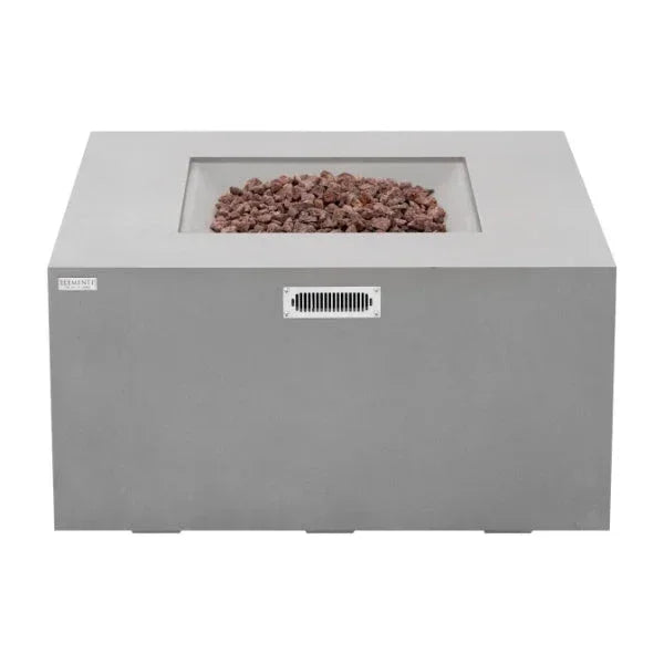 Elementi Rocky Fire Table With Propane Tank Drawer OFG310 - Green Vista Living