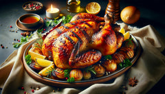 Barbecue Grill Rotisserie for your Arteflame Grill With Cordless Motor - Green Vista Living
