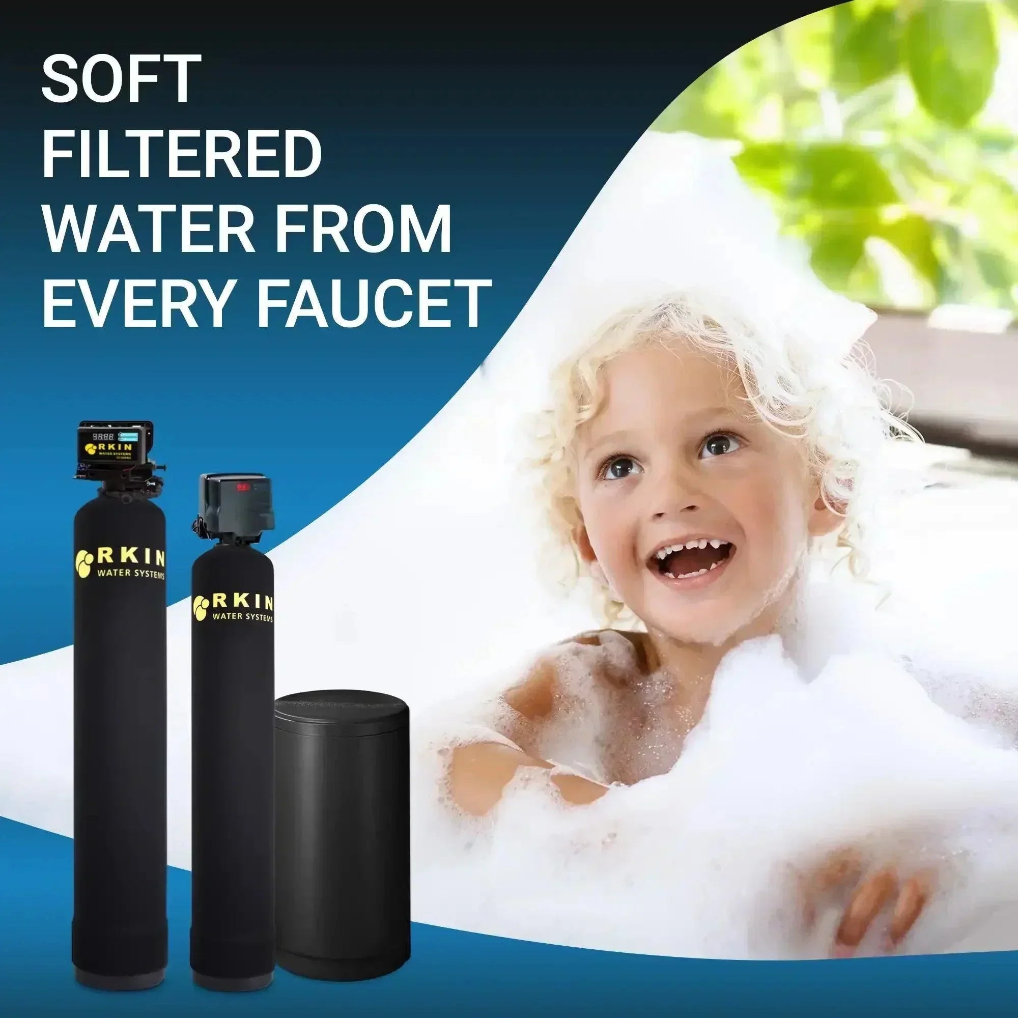 RKIN - Salt Based Water Softener and Well Water Filter Combo - Green Vista Living