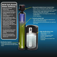 RKIN - Salt Based Water Softener and Well Water Filter Combo - Green Vista Living