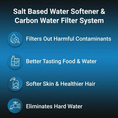 RKIN - Salt Based Water Softener and Whole House Carbon Filter System - Green Vista Living