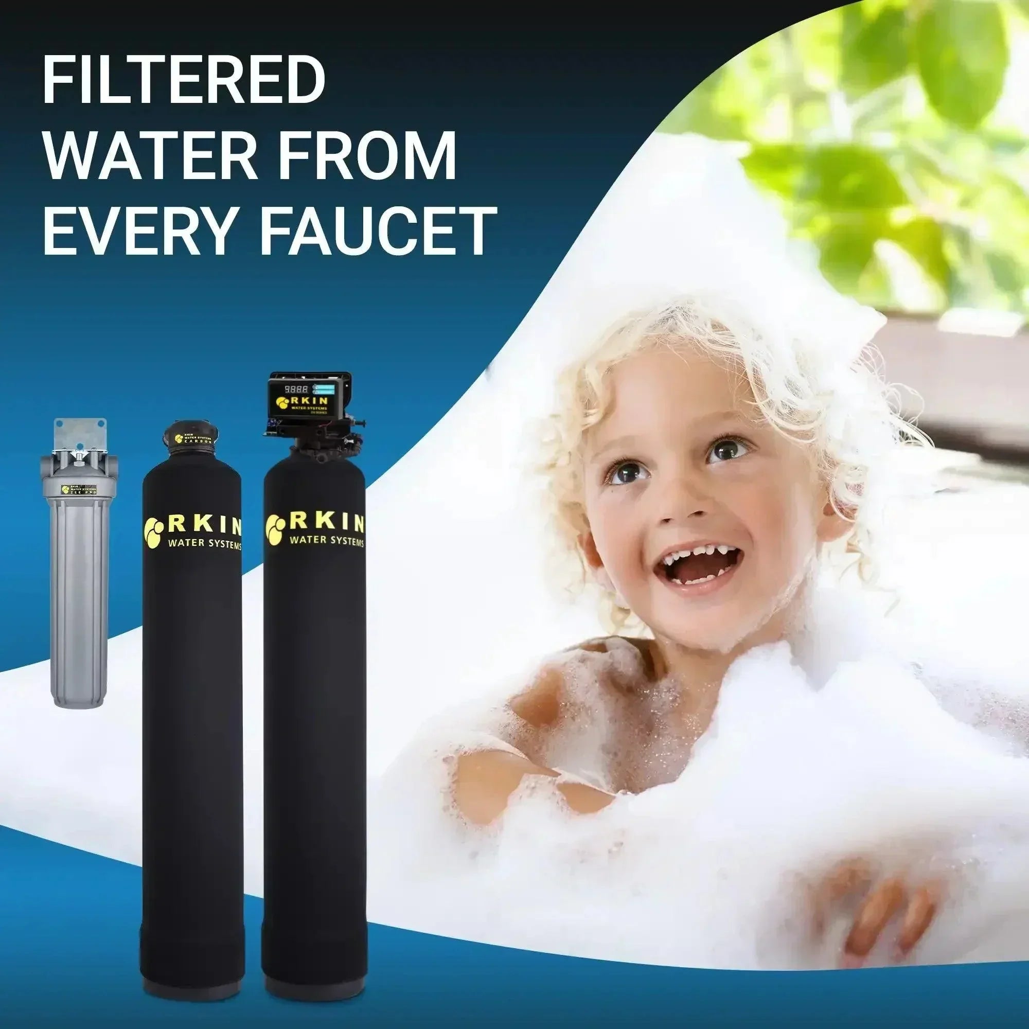 RKIN - Salt-Free Water Softener and Well Water Filter Combo - Green Vista Living