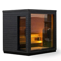 SaunaLife Model G6 Pre-Assembled Outdoor Home Sauna | 5 Persons - Green Vista Living