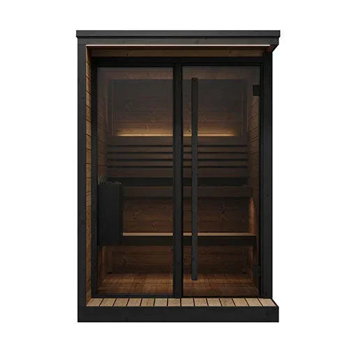 SaunaLife Model GL4 Outdoor Sauna Kit | 4 Persons - Green Vista Living