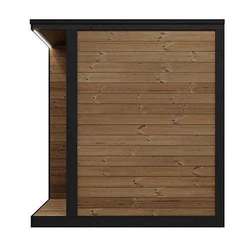 SaunaLife Model GL4 Outdoor Sauna Kit | 4 Persons - Green Vista Living