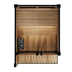 SaunaLife Model GL4 Outdoor Sauna Kit | 4 Persons - Green Vista Living