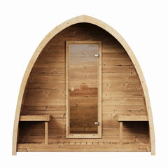 SaunaLife Model G3 Outdoor Home Sauna | 6 Persons - Green Vista Living