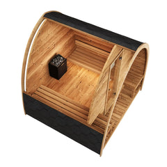 SaunaLife Model G3 Outdoor Home Sauna | 6 Persons - Green Vista Living