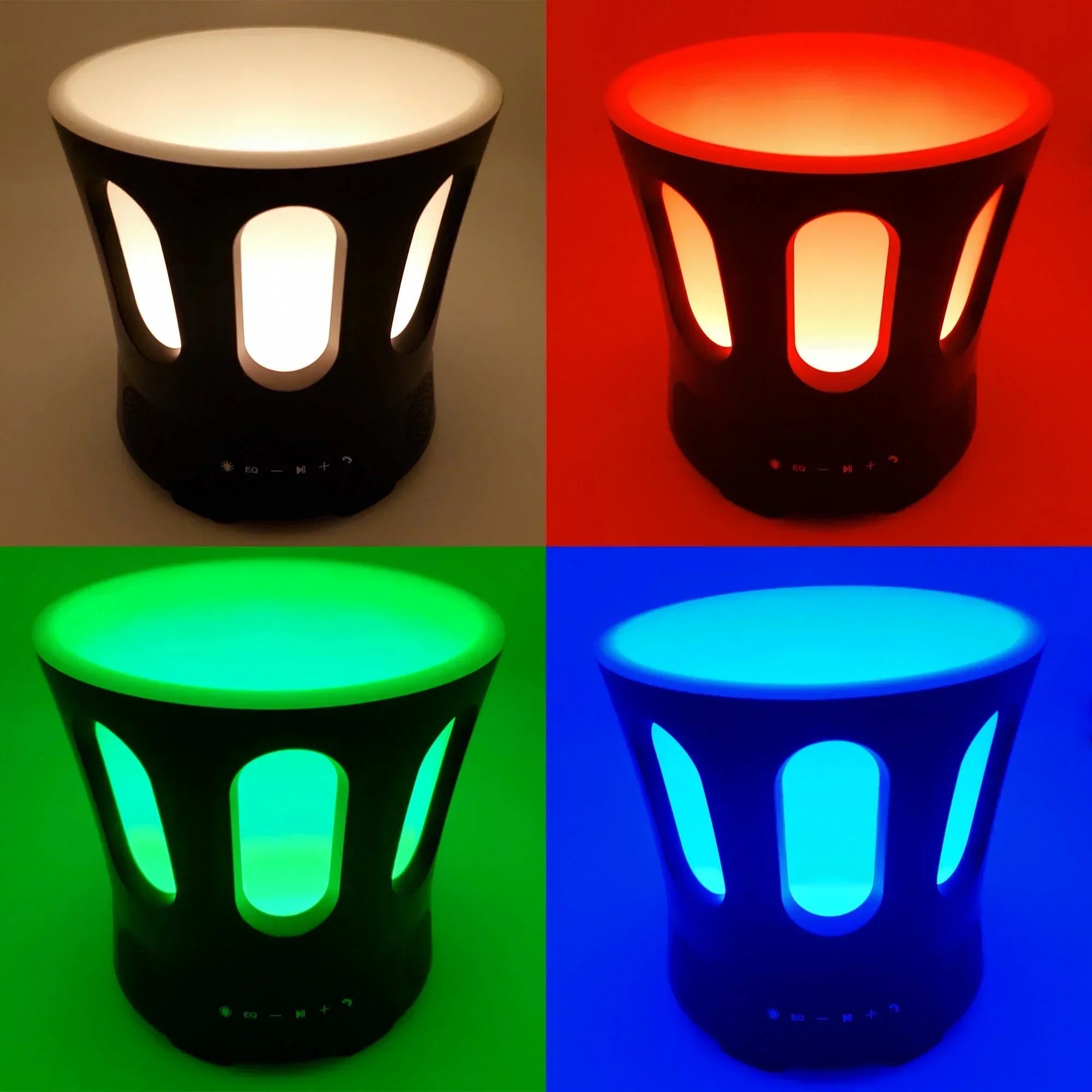 SaunaLife SaunaZone Bluetooth Speaker, Sauna Bucket, with Lights - Green Vista Living