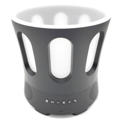 SaunaLife SaunaZone Bluetooth Speaker, Sauna Bucket, with Lights