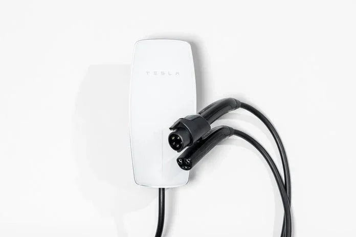 Tesla Universal Wall Connector, Wi-Fi Enabled, Indoor/Outdoor, 24' Cable Length 1734412-02-X Tesla