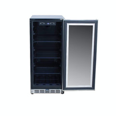 Summerset 15" Outdoor Rated Fridge w/Glass Door SSRFR-15G