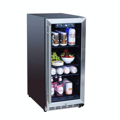 Summerset 15" Outdoor Rated Fridge w/Glass Door SSRFR-15G