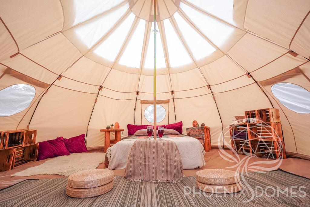 Teardrop Stargazer Glamping Tent - Phoenix Domes - Green Vista Living