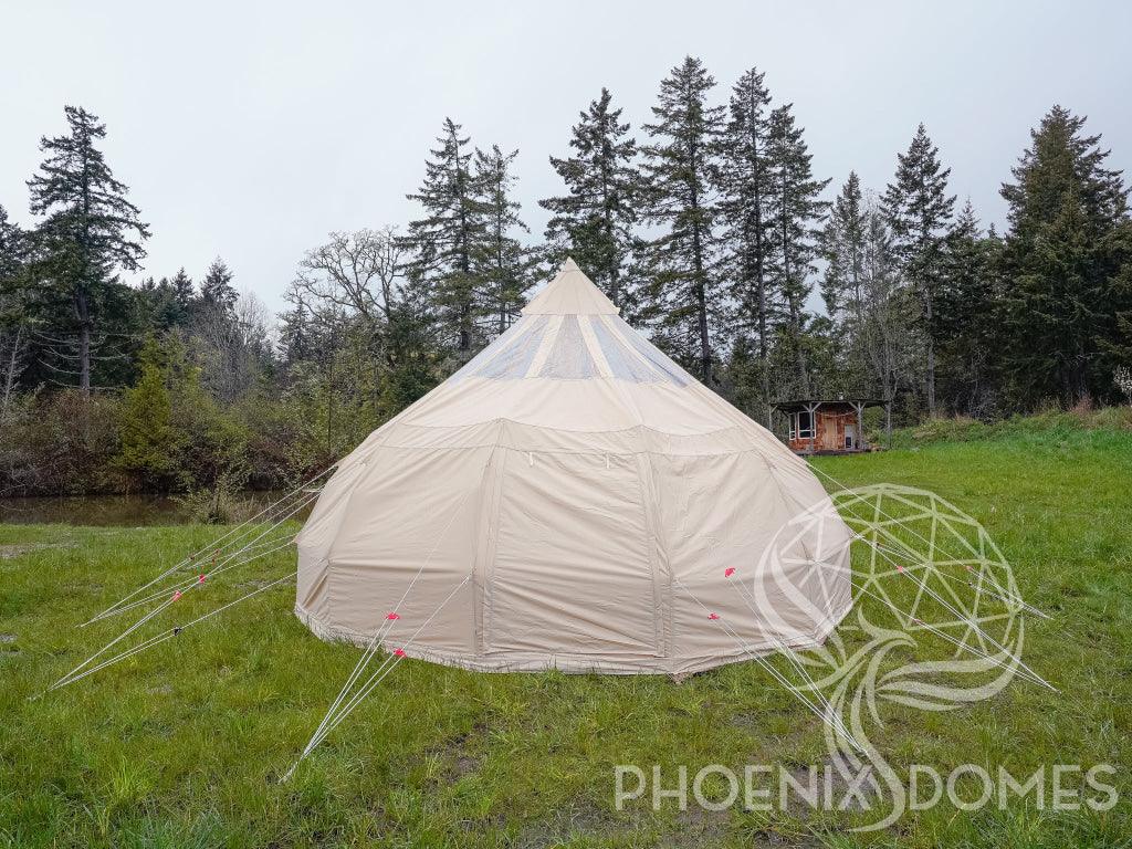 Teardrop Stargazer Glamping Tent - Phoenix Domes - Green Vista Living