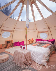 Teardrop Stargazer Glamping Tent - Phoenix Domes - Green Vista Living