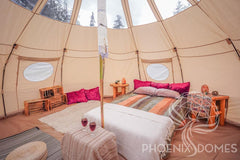 Teardrop Stargazer Glamping Tent - Phoenix Domes - Green Vista Living