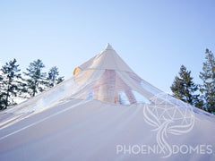 Teardrop Stargazer Glamping Tent - Phoenix Domes - Green Vista Living