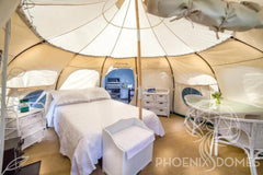 Teardrop Stargazer Glamping Tent - Phoenix Domes - Green Vista Living