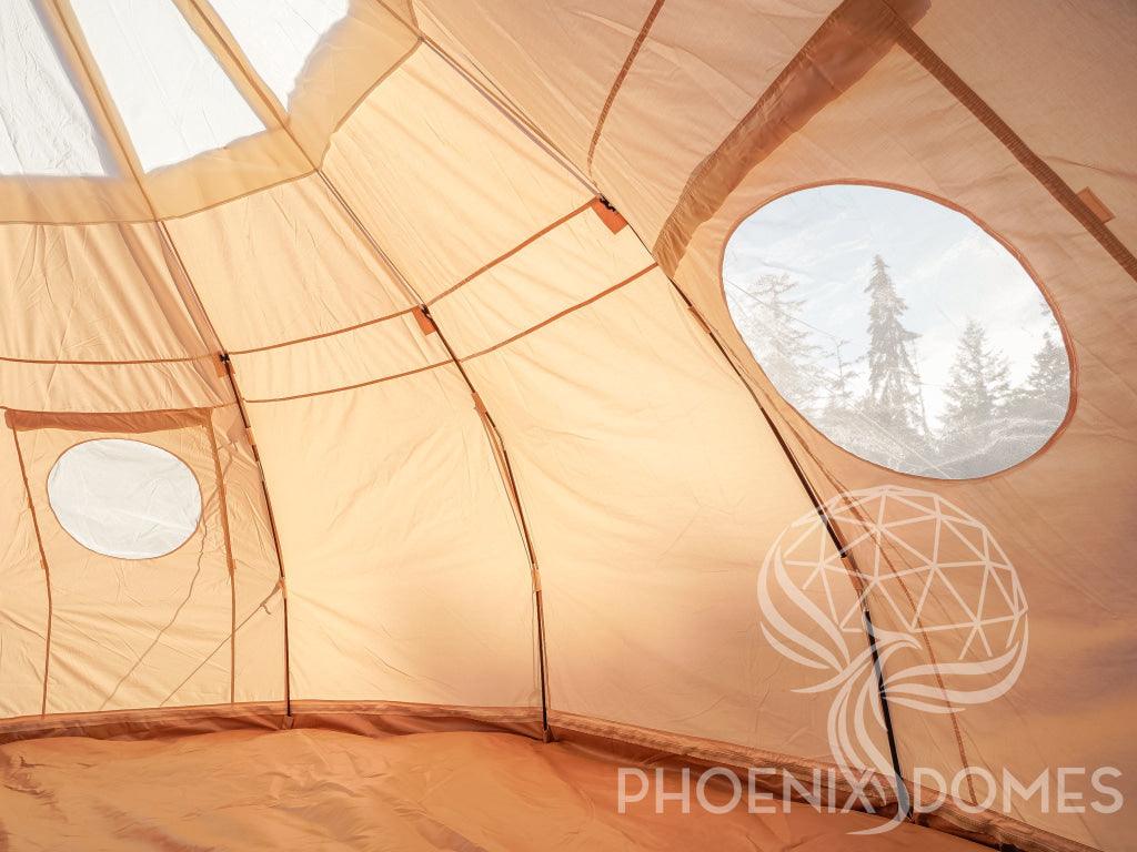 Teardrop Stargazer Glamping Tent - Phoenix Domes - Green Vista Living