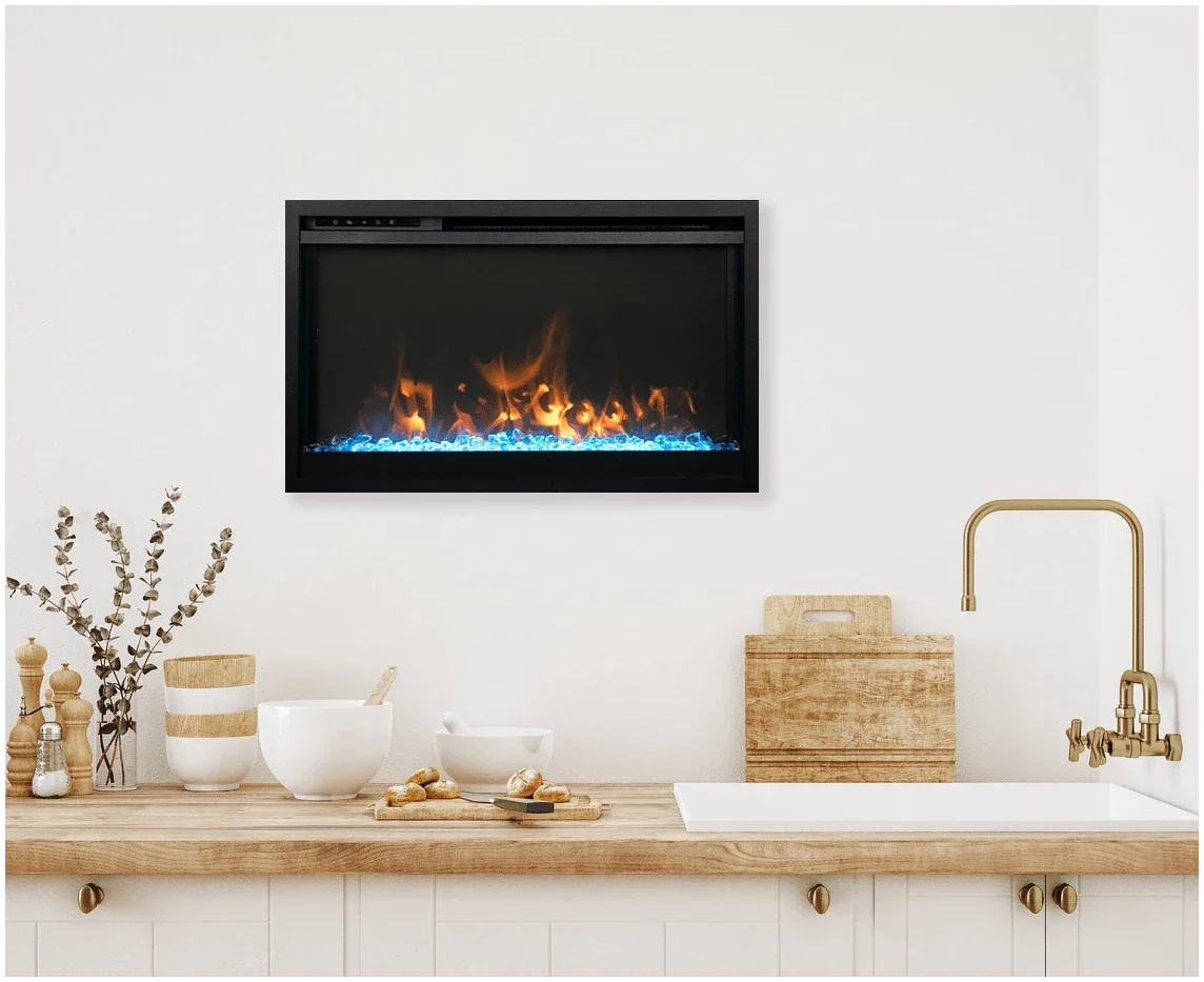 Remii Classic Slim Smart Electric Fireplace - Green Vista Living
