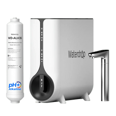 Waterdrop WD-ALK35 alkaline mineralization filter system with cartridge and faucet