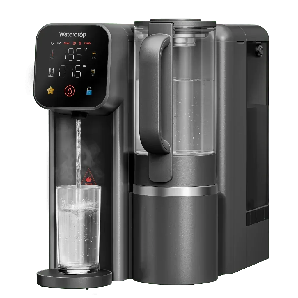 Waterdrop M6H Instant Hot Reverse Osmosis System, Countertop RO Filter - Green Vista Living