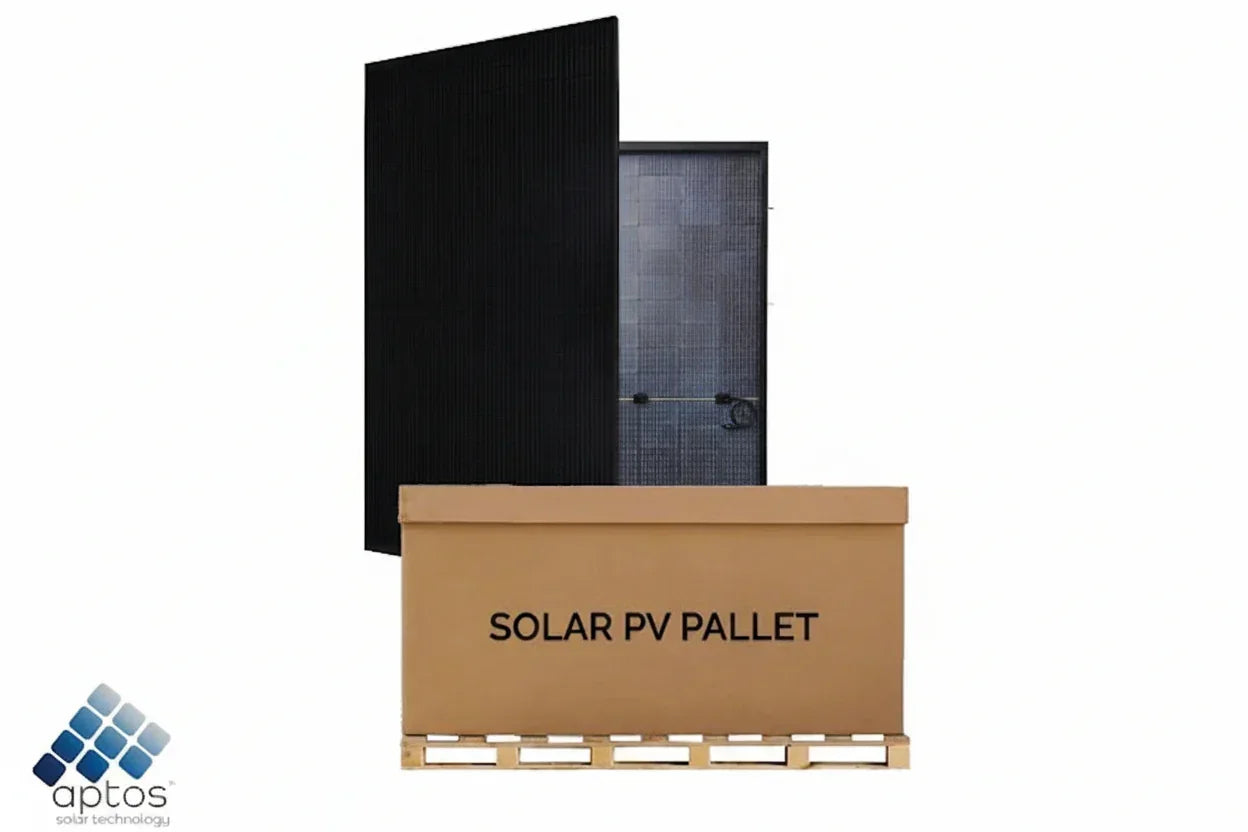Aptos 460W Pallet | Bifacial Solar Panels | 31 Panels - Green Vista Living