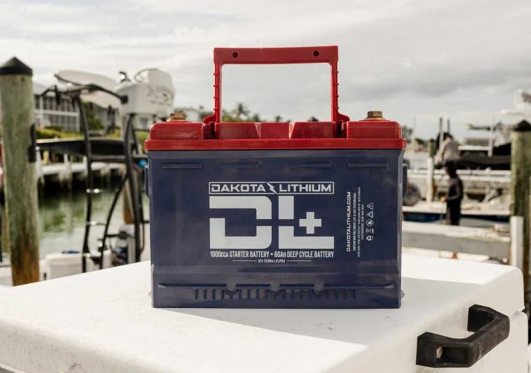 Dakota Lithium DL + 12V 60Ah Dual Purpose 1000CCA Starter Battery - Green Vista Living