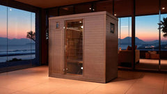 FitSauna XL DIY Exercise Sauna, Hemlock, 3-Person, 79” x 50” x 78"