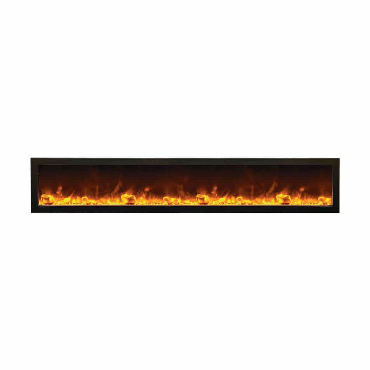 Amantii 72 Inch Panorama Slim BI-72-SLIM-OD Linear Indoor or Outdoor Electric Fireplace - Green Vista Living
