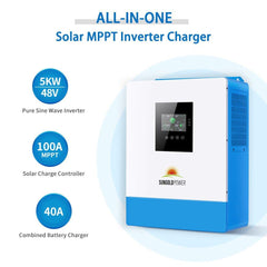 10000W 48V Solar Charger Inverter (2 Units Parallel) - Green Vista Living