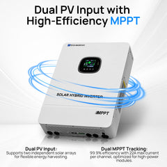 ECO-WORTHY 10KW Off-grid Inverter 48V 120V/240V Split Phase All-In-One Inverter Eco-Worthy