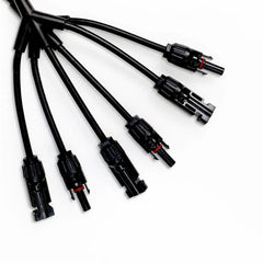 Solar Connectors M Branch Parallel Adapter Cable MMMF+FFFM Pair