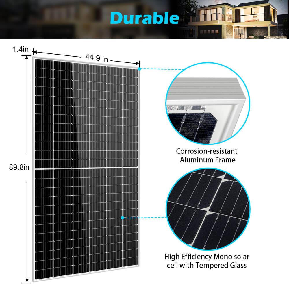 550 Watt Monocrystalline PERC Solar Panel - Green Vista Living