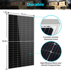 550 Watt Monocrystalline PERC Solar Panel - Green Vista Living