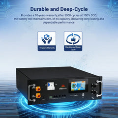 Sungold Power CoreX 5 Pro Server Rack 48V 100AH Residential Energy Storage Battery Pack