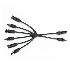 Solar Connectors M Branch Parallel Adapter Cable MMMF+FFFM Pair