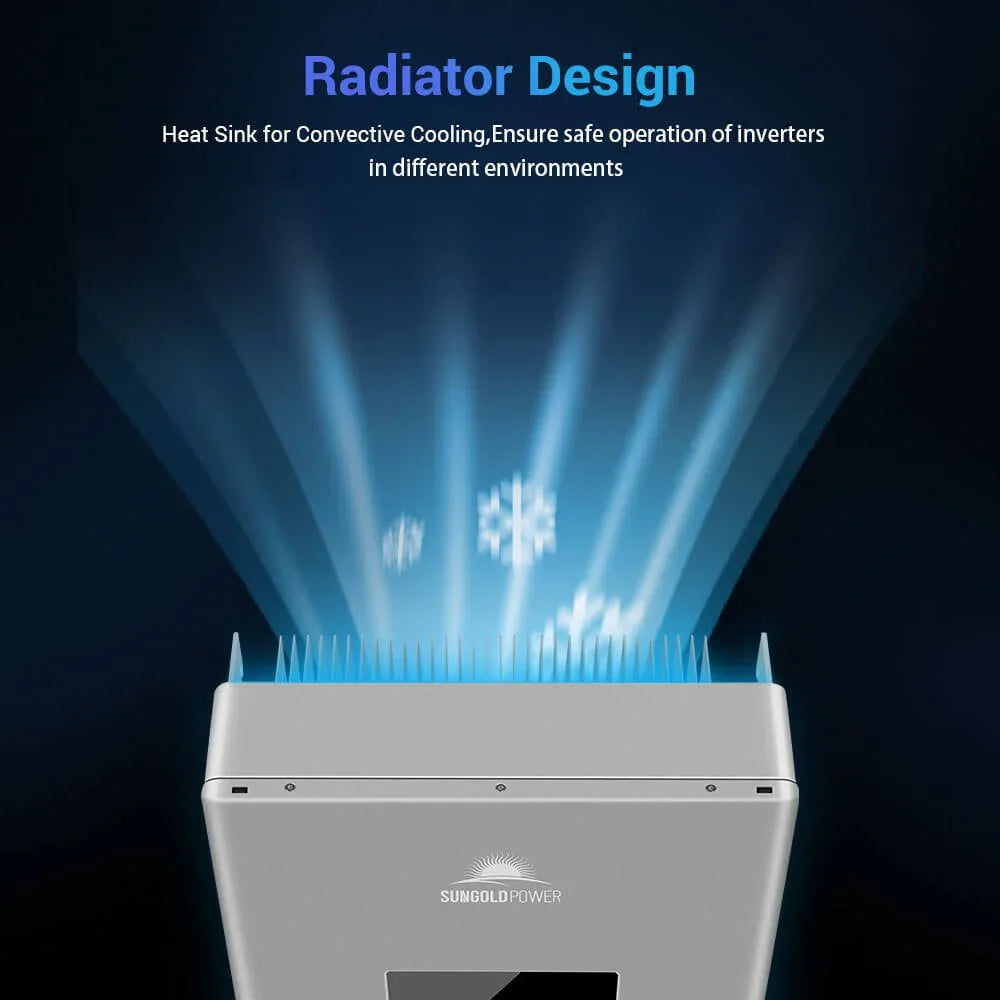 Sungold Power High Voltage 11.4KW Hybrid Split Phase Inverter with APS Transmitter SG11.4KHB-HV - Green Vista Living