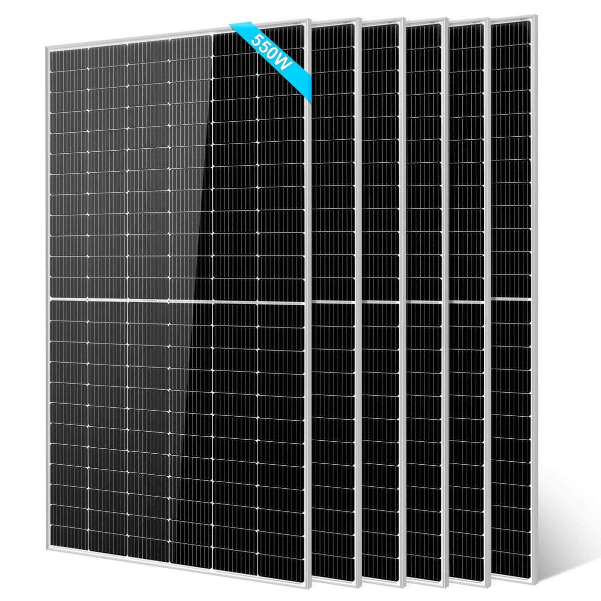 550 Watt Monocrystalline PERC Solar Panel - Green Vista Living