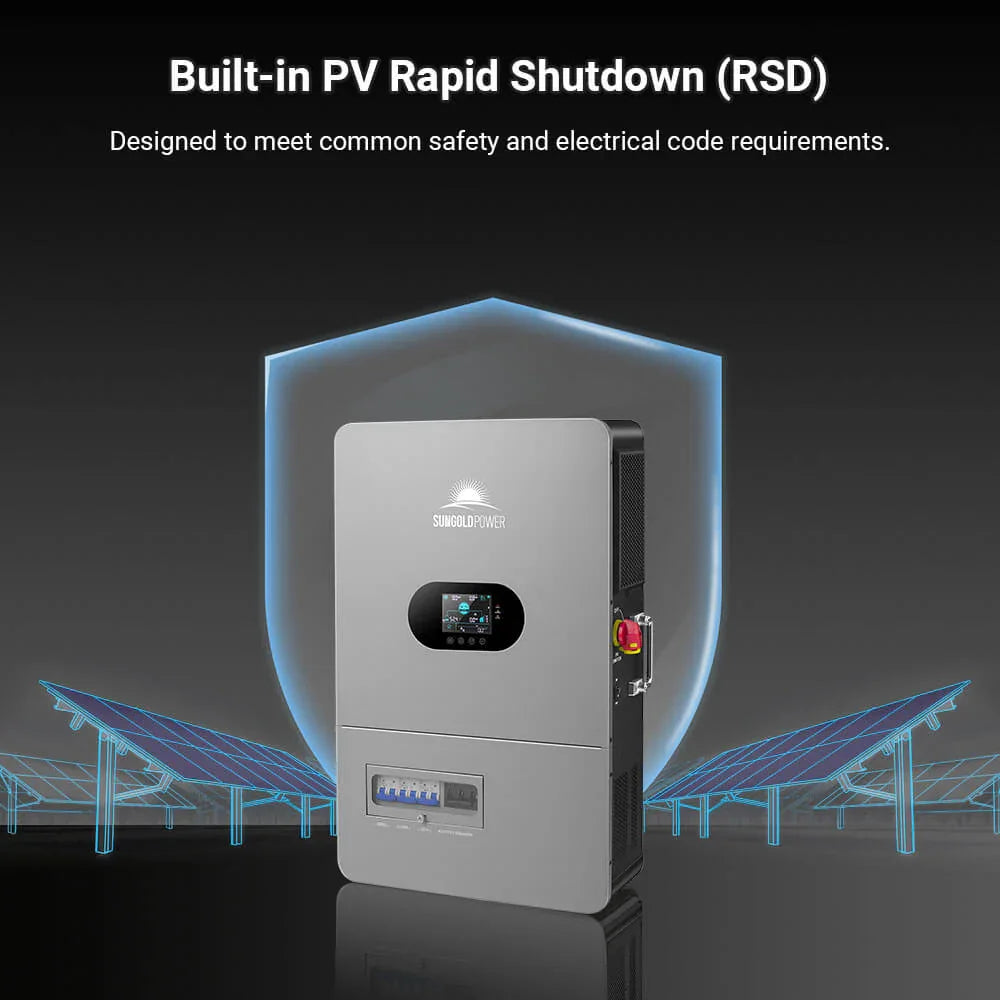 Sungold Power 12KW All in One Off Grid Solar Inverter FR12K-B - Green Vista Living