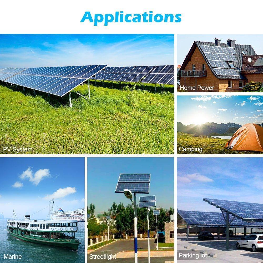 Sungold Power 100 Watt Monocrystalline Solar Panel - Green Vista Living
