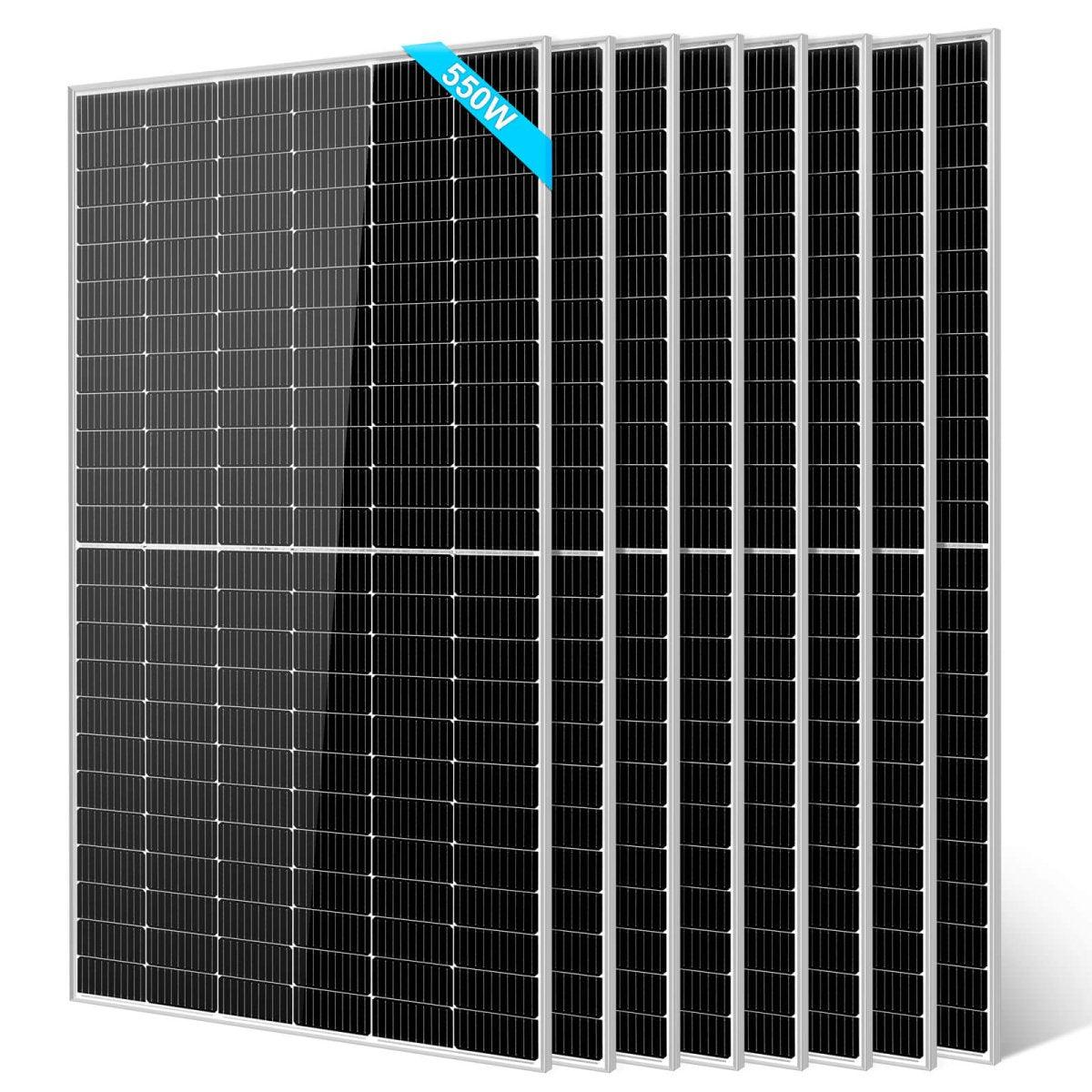 550 Watt Monocrystalline PERC Solar Panel - Green Vista Living